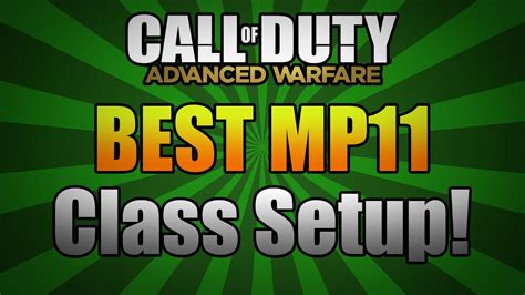 Call Of Duty Advanced Warfare Best Mp11 Submachine Gun Setup Aw Best