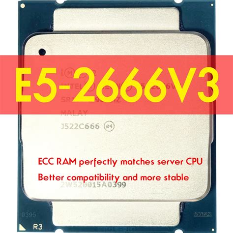 Xeon E5 2666 V3 10 SR1Y7 Processador 2.9Ghz Core 135W Soquete LGA 2011 ...