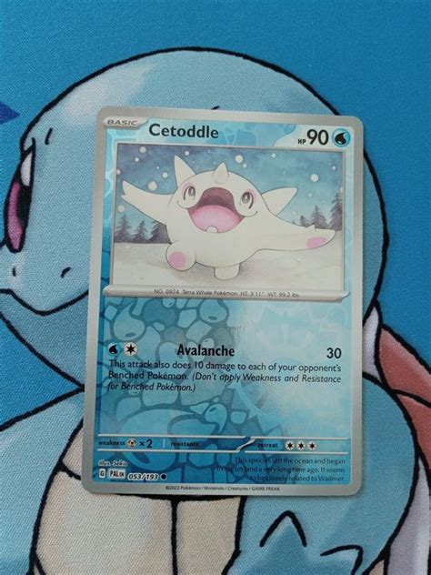 Cetoddle Paldea Evolved Flaniwal Reverse Holo Kaufen Auf Ricardo