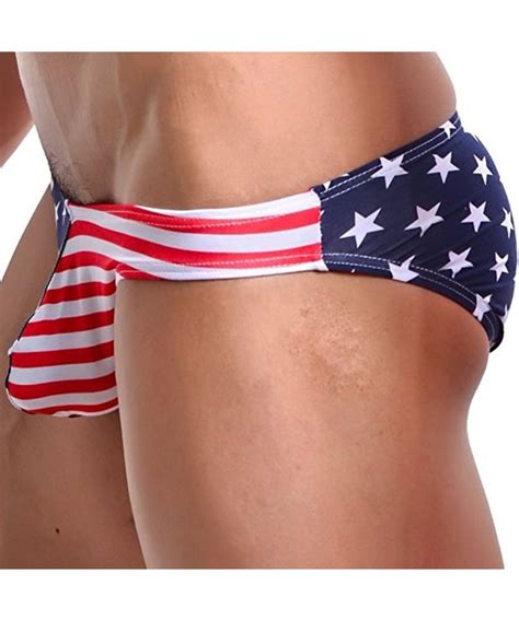 Men S Briefs Usa American Flag Underwear Bikini Swimsuit Beach Sport American Flag C Azng N