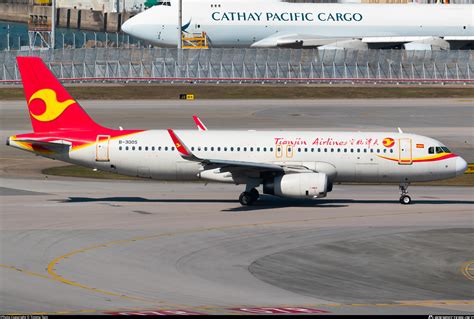 B 300S Tianjin Airlines Airbus A320 232 WL Photo By Timmy Tam ID