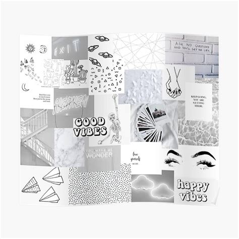 96 Incredible Aesthetic Collage White Draft Ella Nairn