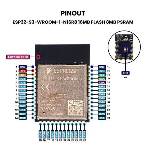 Esp32 Wroom 32 Led Pinout