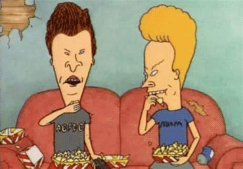 Beavis & Butt-Head | Popcorn GIFs | Know Your Meme