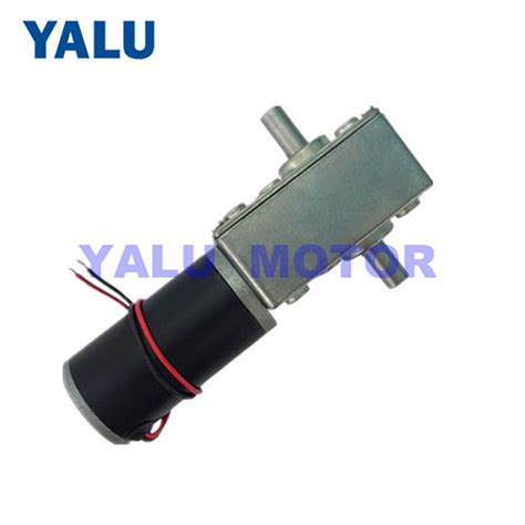 A58sw31zys Double Shaft Worm Geared Motor For Table Door Self Lock China Yalu Electric