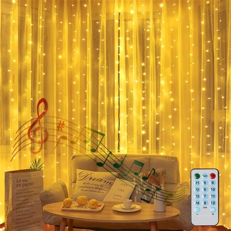 Guirlande Lumineuse Pour Fen Tre De Chambre Coucher Rideau Lumineux