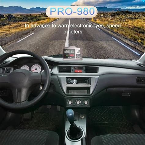 Антирадар сигнатурний з 2.4" дисплеєм GPS радар-детектор з озвучкою ...