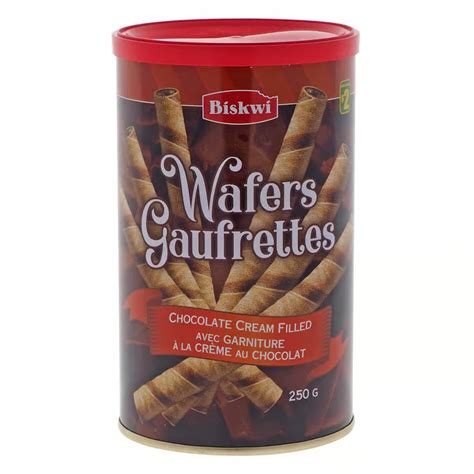 Check Halal Status Of Chocolate Filled Wafers Biskwi 230 G