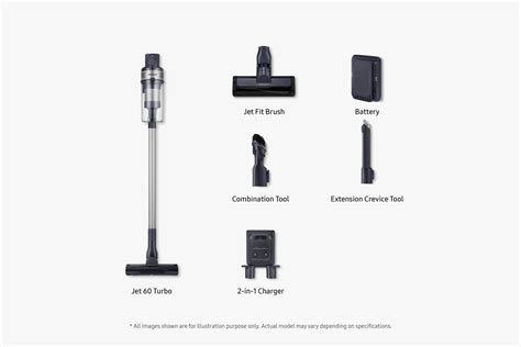 SAMSUNG VS15A6031R4/EU Jet 60 Turbo Cordless Stick Vacuum Cleaner, 150W ...