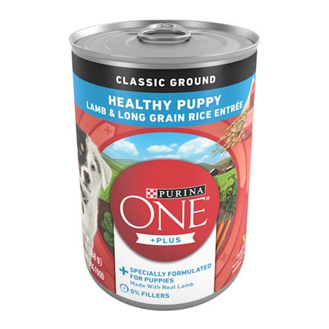 Purina One Healthy Puppy Plus Classic Ground Lamb And Long Grain Rice