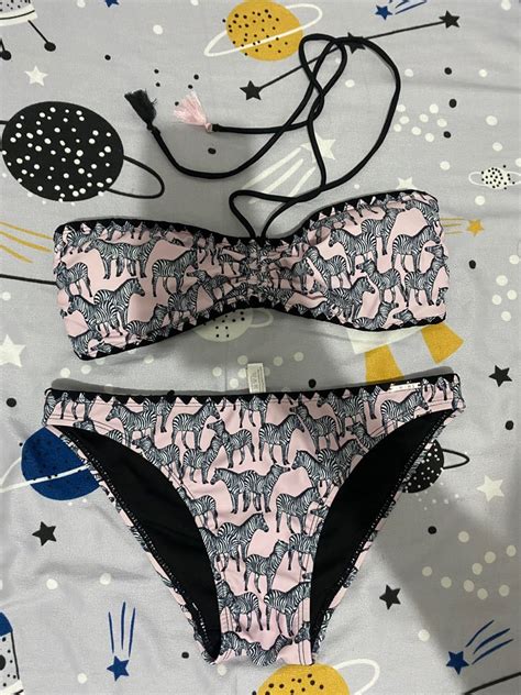 Zebra Print Bikini On Carousell