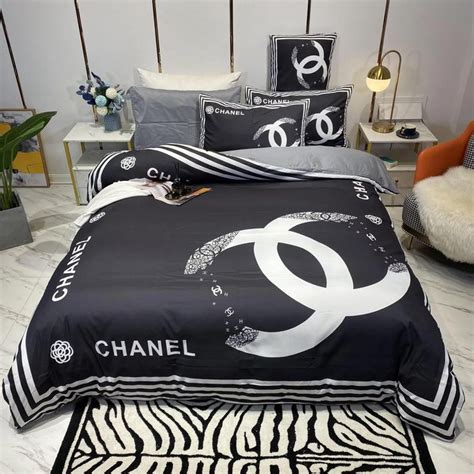 Chanel bedding 3d printed bedding sets quilt sets duvet cover luxury brand bedding decor bedroom ...