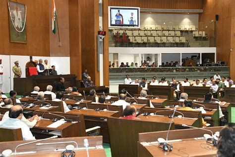 DeshGujarat On Twitter Gujarat Governor Addresses The State Assembly