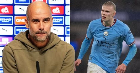 Pep Guardiola Provides Erling Haaland Injury Update Ahead Of Man City