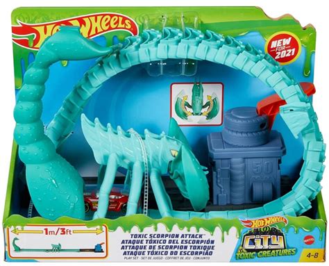 Hot Wheels City Toxic Atak Skorpiona Gtt Oficjalne