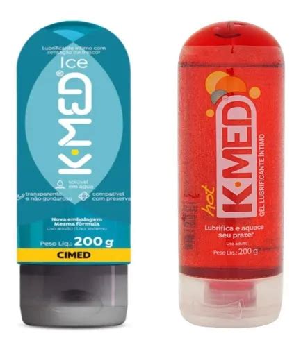 Kit Gel Lubrificante Ntimo K Med Ice E K Med Hot G Sabor Hot Neutro Mercadolivre