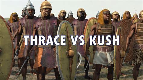 Thrace Vs Kush Multiplayer Battle Total War Rome Youtube