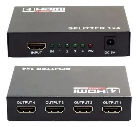 Divisor Hdmi Hdcp Splitter Entrada Sa Das Full Hd X Mercadolivre