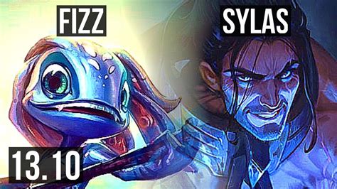 Fizz Vs Sylas Mid Winrate Legendary Kr Master