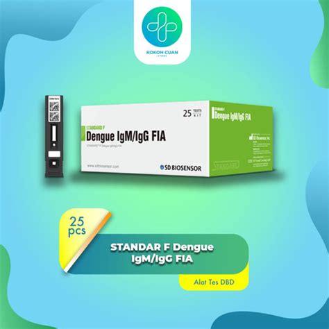 Jual Test Demam Berdarah Dbd Sd Biosensor F Dengue Igg Igm Fia Isi