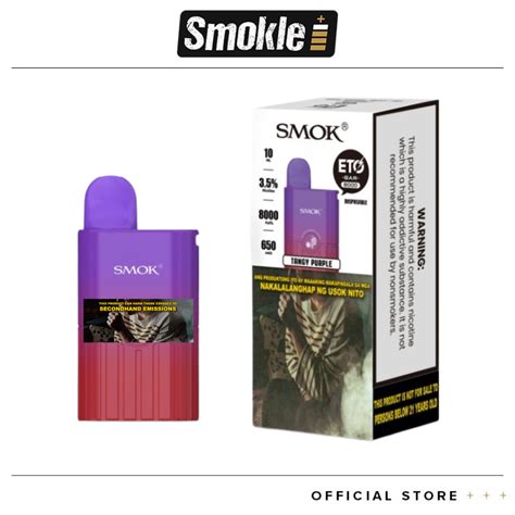 Smok Eto Bar 8 000 Puffs Disposable Vape Lazada PH