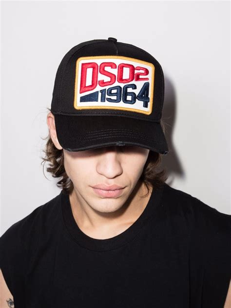 Dsquared2 1964 Logo Patch Cap Farfetch