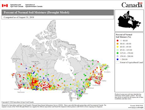 Current Soil Moisture Map