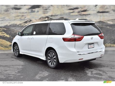 Super White 2020 Toyota Sienna LE AWD Exterior Photo 133135685