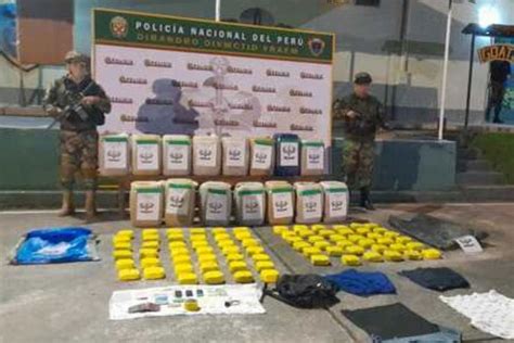 Vraem Fiscalía y Policía hallan cargamento de 560 kilos de presunto