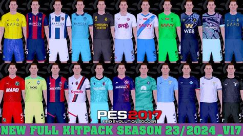 Pes Full Kits Pack V Aio Youtube