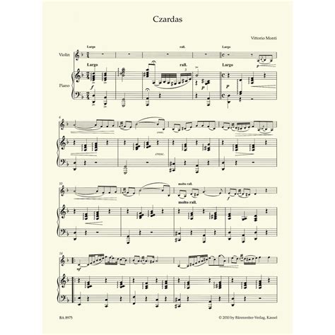 czardas sheet music violin 5