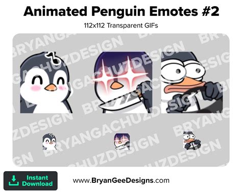 Kawaii Penguin Yellow Words Files Cute Penguins Cute Chibi