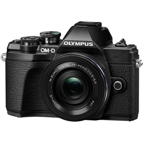 Olympus E M10 Mk3 Black Single 14 42mm Ez Lens Kit Om D Em10 Mkiii