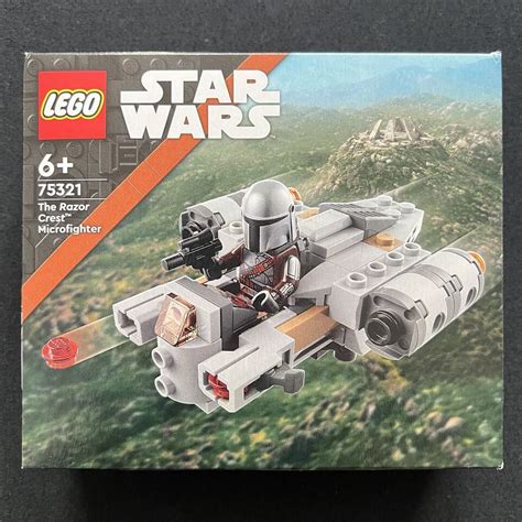 MISPRINTED MANDO LEGO Star Wars Set 75321 Razor Crest Microfighter NEW