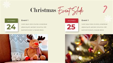 Christmas Theme Powerpoint Template Xmas Background Slides