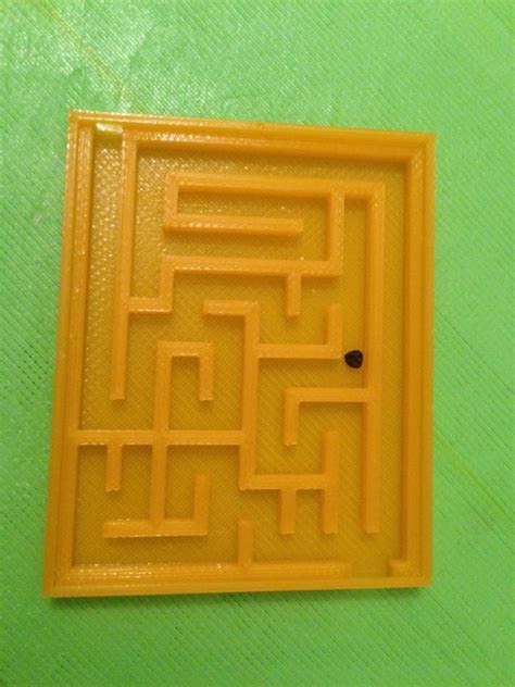 3D Printed Easy Maze by hm3dp | Pinshape