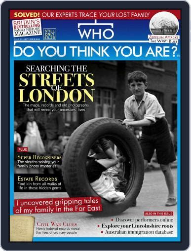 Who Do You Think You Are? Sep-22 (Digital) - DiscountMags.com