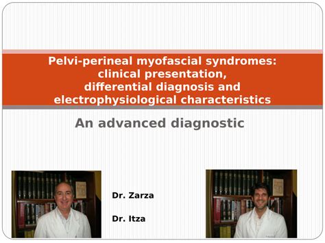 PDF Pelvi Perineal Myofascial Syndromes Clinical Presentation