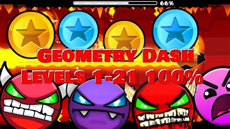 Geometry Dash All Levels Levels Youtube