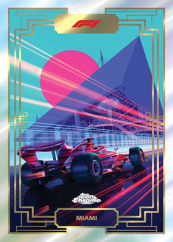 2023 Topps Chrome Formula 1 Hobby Racing Checklist