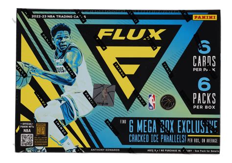 Panini Nba Flux Basketball Trading Card Mega Box With Packs