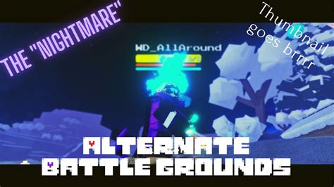 Sans But Nightmare Mode Alternate Battlegrounds YouTube