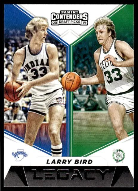 Panini Contders Draft Picks Collegiate Larry Bird Comme Neuf