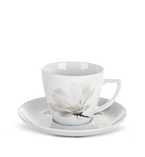 LUBIANA MAGNOLIA 6474 Filiżanka 350 ml spodek 17 5 cm porcelana