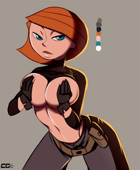 Rule 34 Ann Possible Covering Covering Breasts Crazedg Disney Female