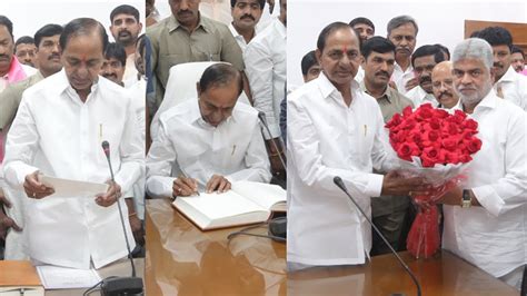 Ex Cm Kcr Takes Oath As Gajwel Mla In Telangana Assembly Former