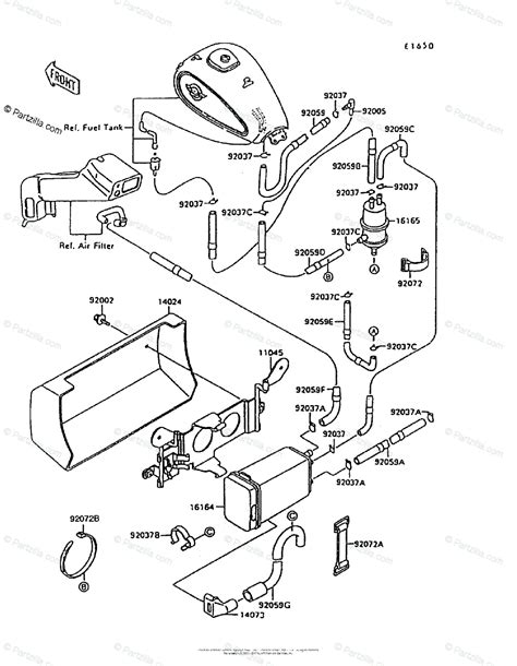 Kawasaki Vulcan 500 Fuel Line Diagram