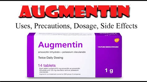 Augmentin Amoxicilin Uses Precautions Dosage Side Effects Youtube