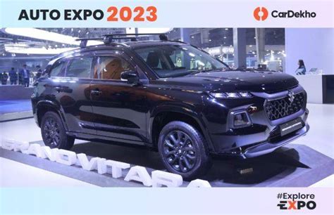 Maruti At Auto Expo 2023: Grand Vitara Black Edition Detailed In 5 Pics ...