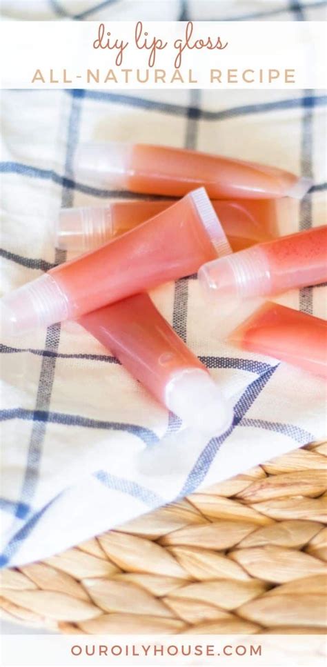 Easy Homemade Lip Gloss Recipe All Natural Artofit